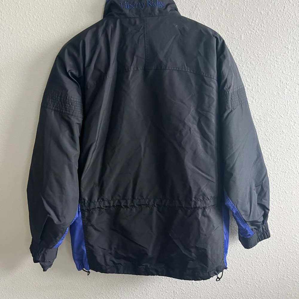 Columbia Women's Liberty Ridge Black and Blue Winter Ski Jacket Coat Size S - Picture 7 of 12